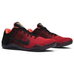 Kobe 11 Elite Achilles Heel Black Red Mens Size 7 Basketball Shoes 822675 670 🔥